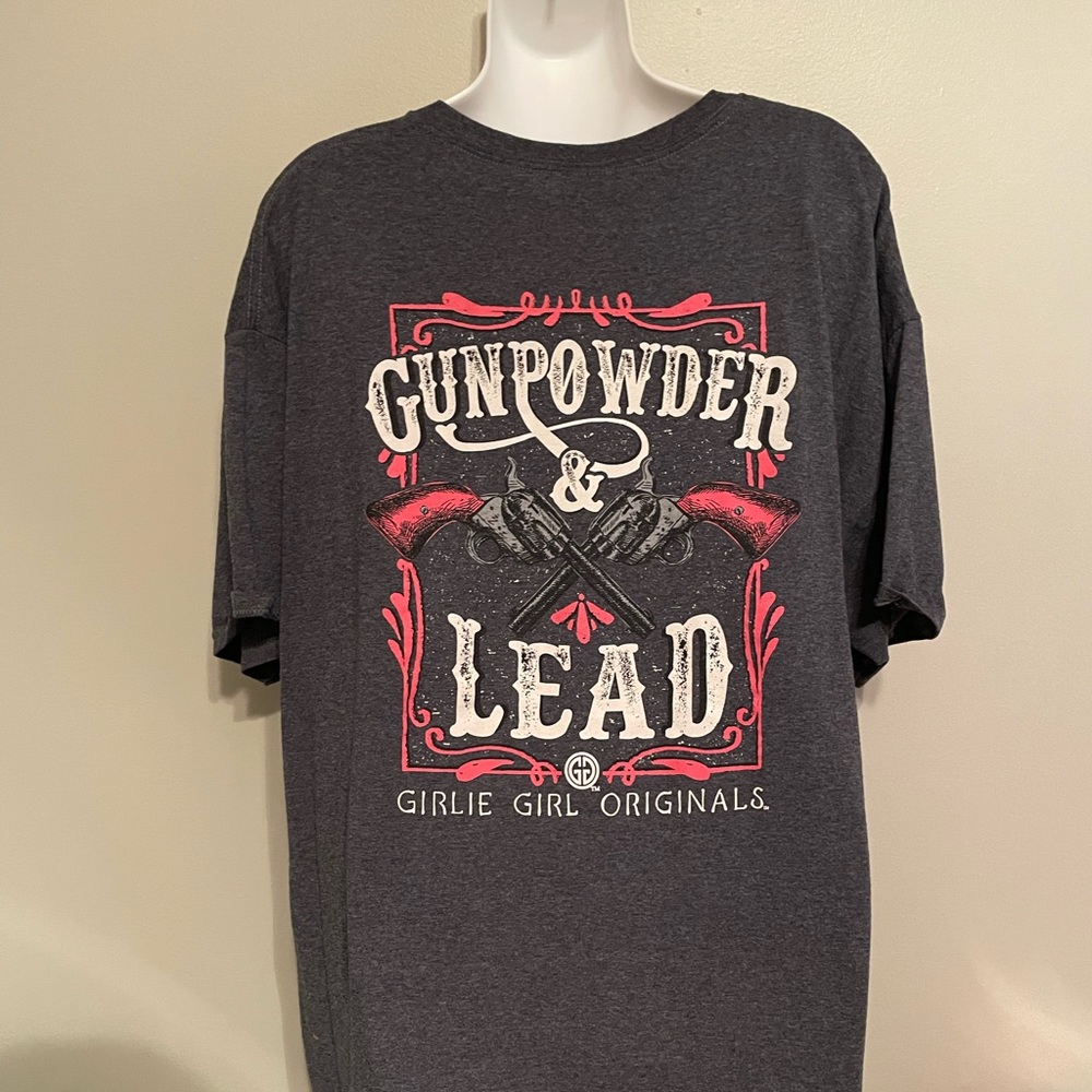 Gun powder and lead women’s graphic tee